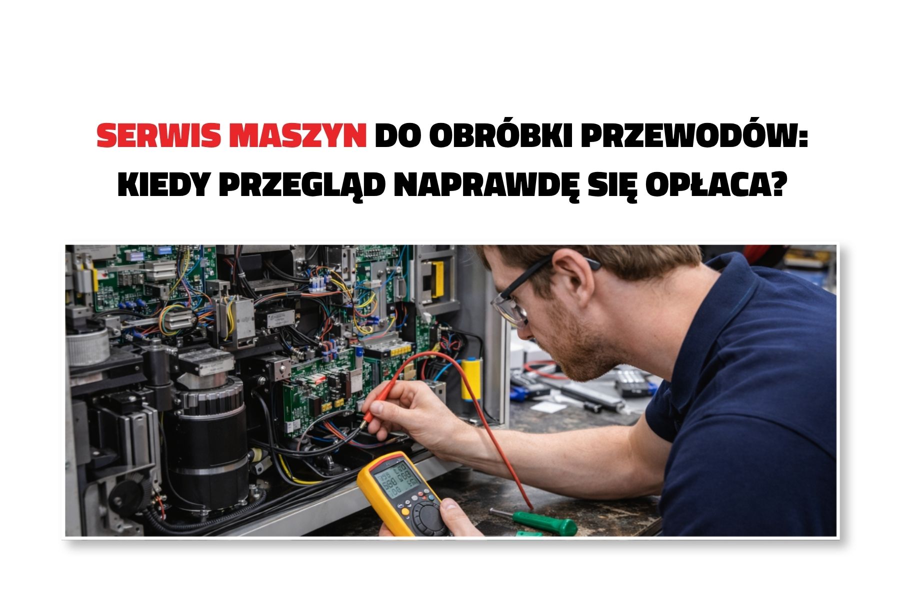 SERWIS MASZYN DO OBRÓBKI PRZEWODÓW